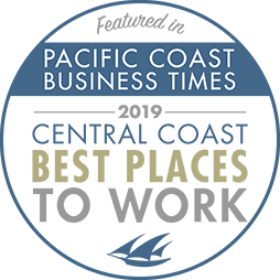 Featured in Pacific Coast Business Times - 2019 - Central Coast Best Places to Work