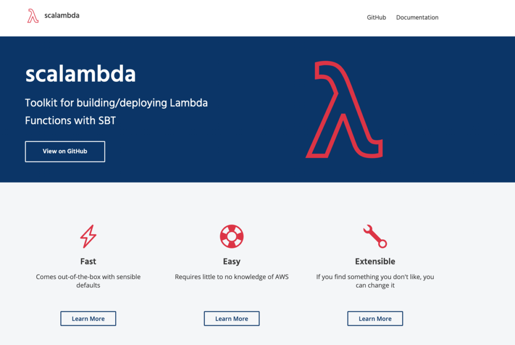 Scalambda on GitHub